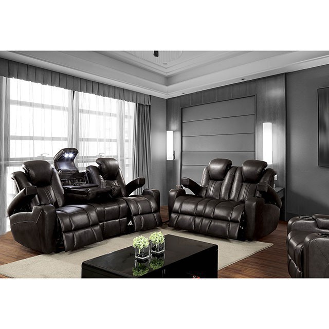 Furniture of America Zaurak Love Seat