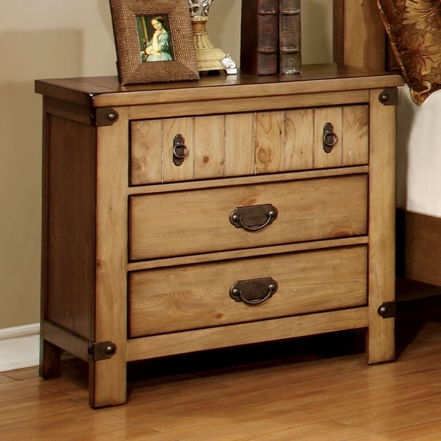 Furniture of America Pioneer Night Stand