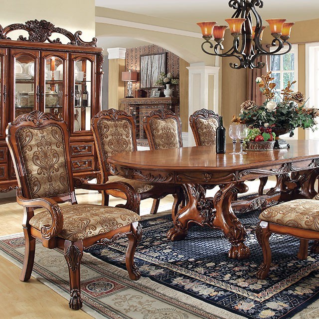 Furniture of America Medieve Formal Dining Table