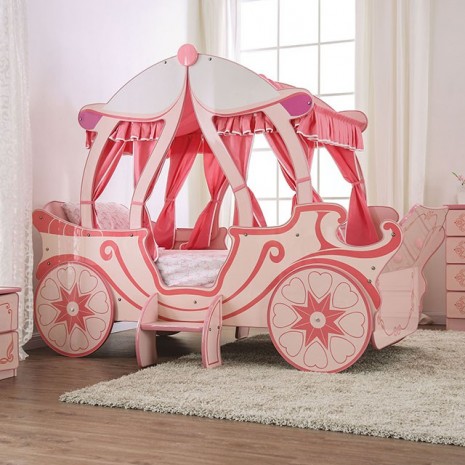 Princess carriage bed rooms to go deals