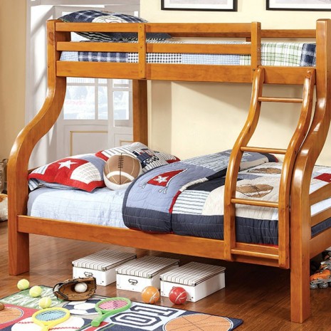 Furniture of America Solpine Twin Full Bunk Bed