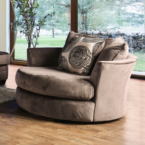 Furniture of America | Bonaventura | Swivel Chair