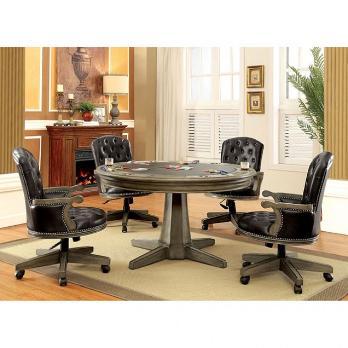 Furniture of America Yelena Game Table - Thumbnail 5