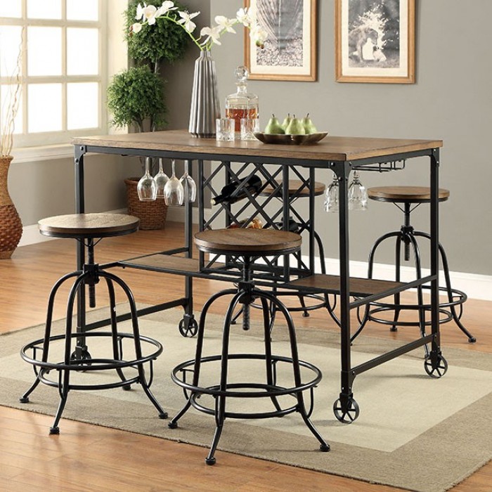 Furniture of America Silvia I Counter Height Chair - Thumbnail 3