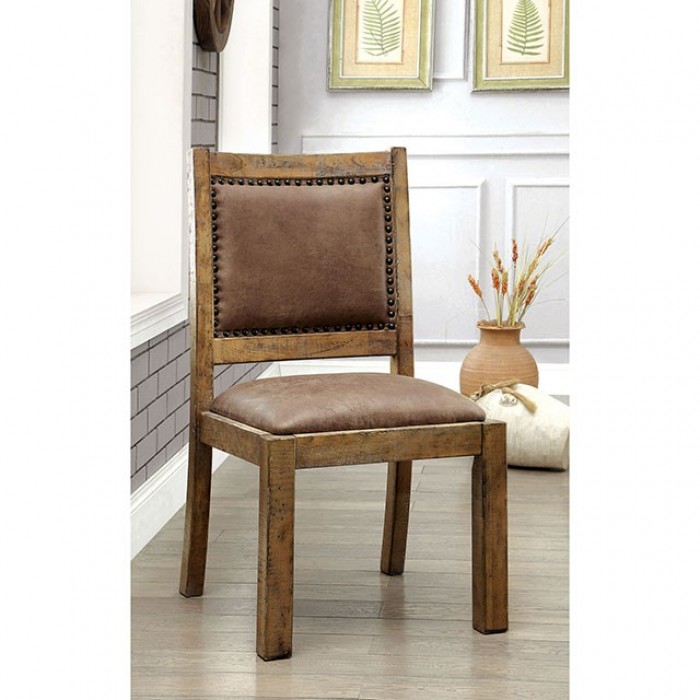 Furniture of America Gianna Dining Table - Thumbnail 4