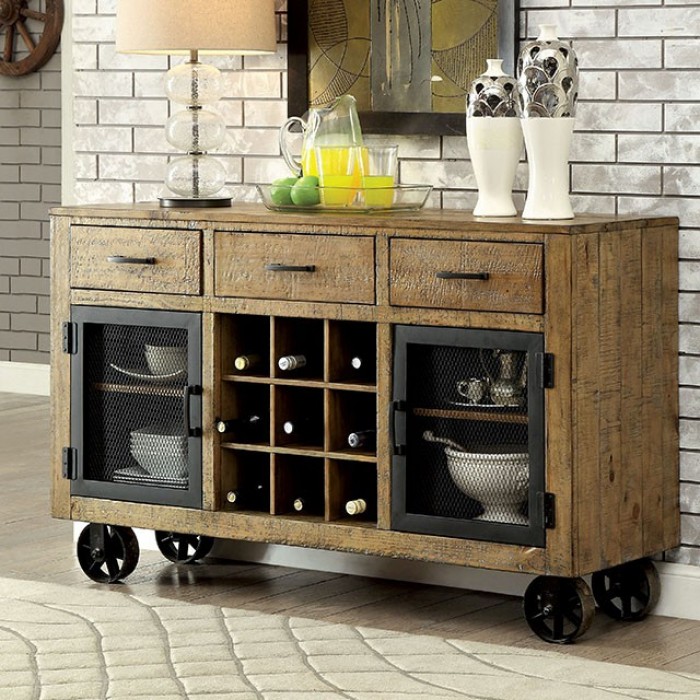 Furniture of America Gianna Dining Table - Thumbnail 5