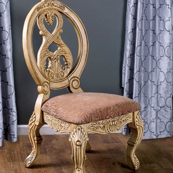 Furniture of America Tuscany III Side Chair - Thumbnail 2