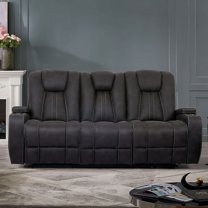 Furniture of America Amirah Reclining Sofa - Thumbnail 2