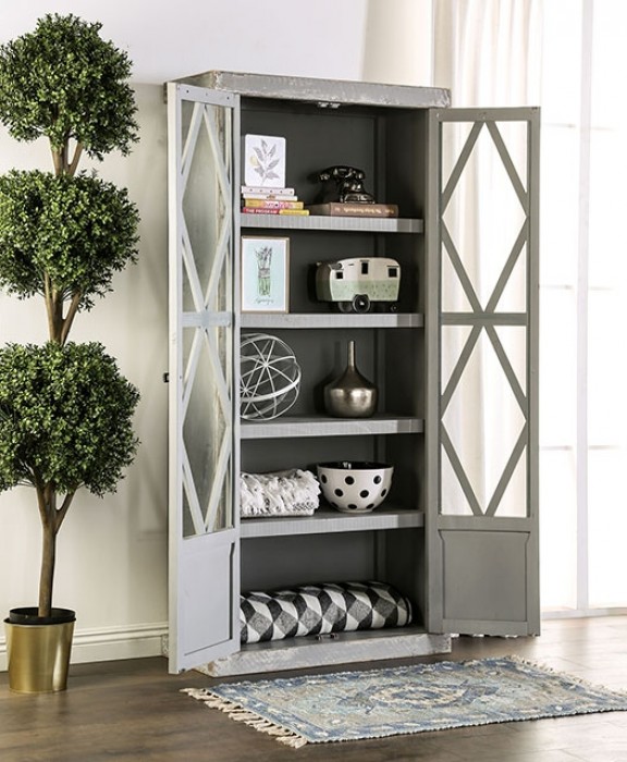 Furniture of America Zenia Curio - Thumbnail 5