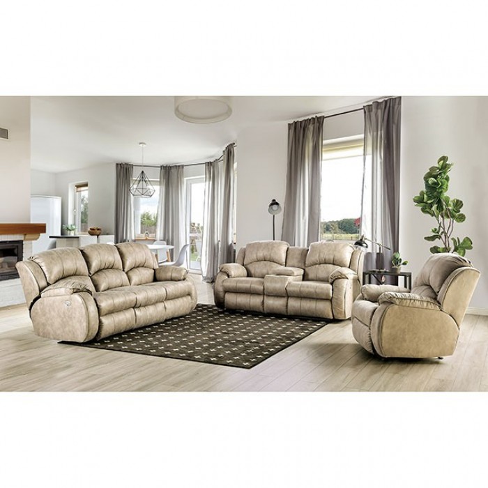 Furniture of America Elton Power Loveseat