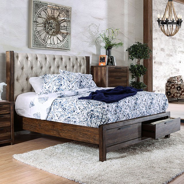 Furniture of America Hutchinson Bed - Thumbnail 4