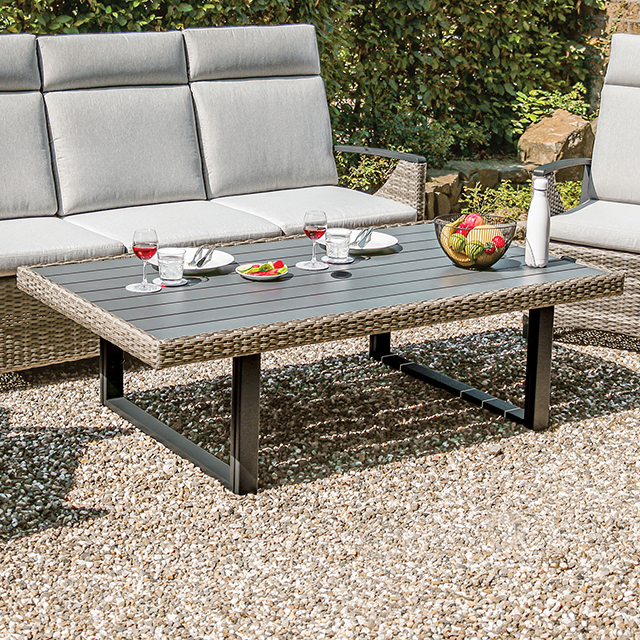 Furniture of America Antigua Height-Adjustable Table