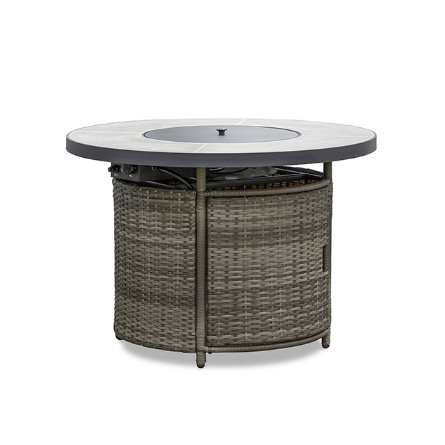 Furniture of America Barbuda Fire Pit Table