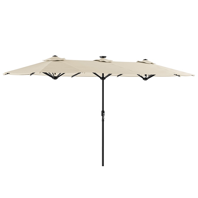 Furniture of America Musa Rectangular Market Umbrella